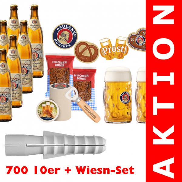 700 10er + 1 original PAULANER Wiesn-Set